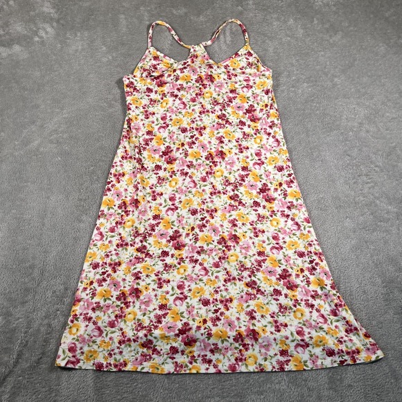 Vermilli Hawaii Dress Womens Small Strappy Sundress Floral Summer Vacation Beach - Picture 3 of 8